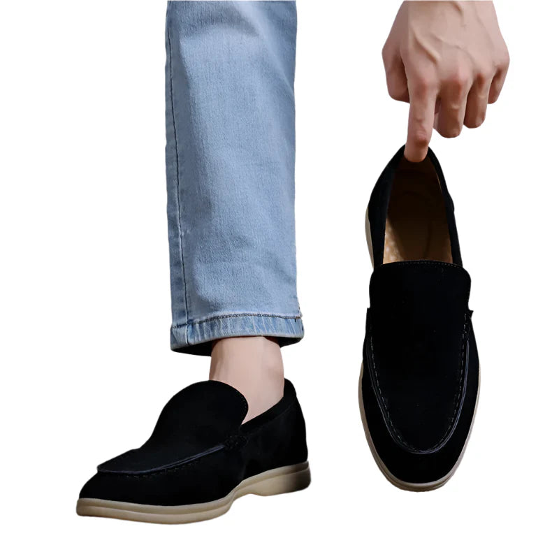 Men Genuine Leather Loafers | Moccasins | Suede Loafers