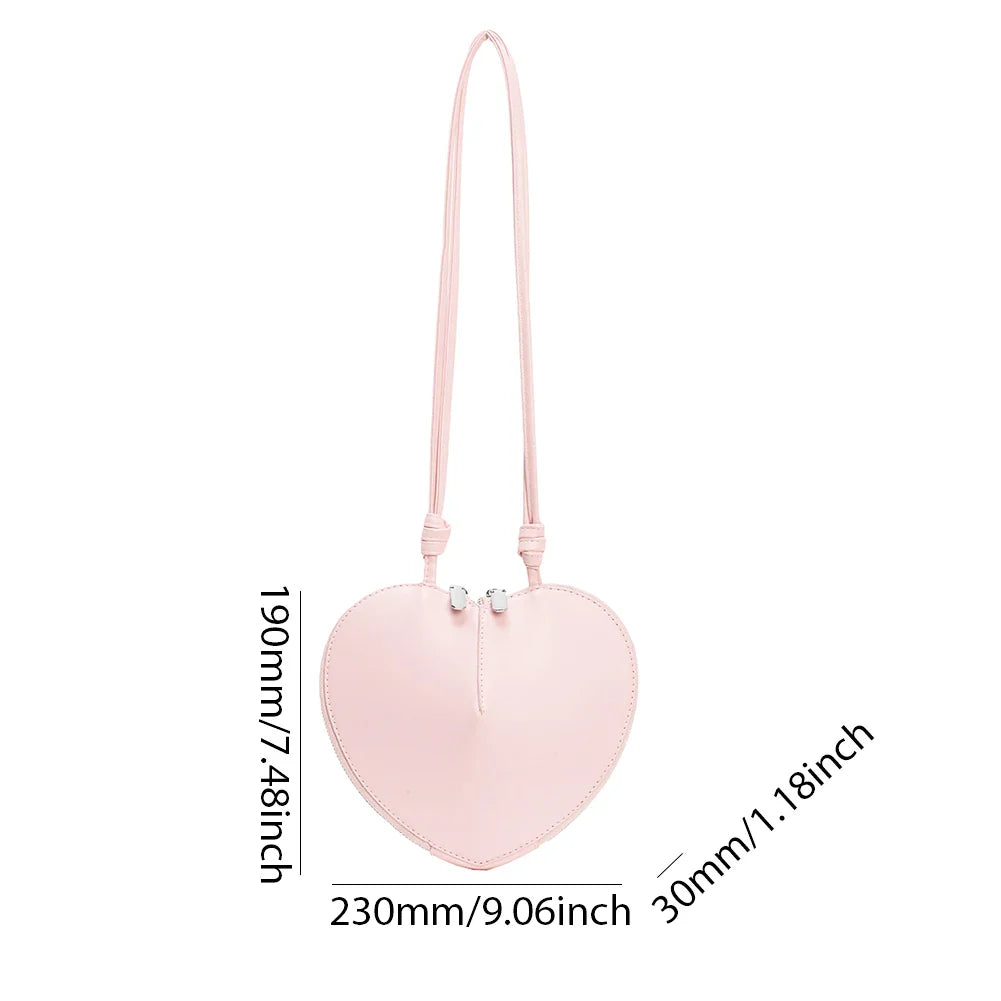 Women Heart Shaped Crossbody Bag | Sling Purse