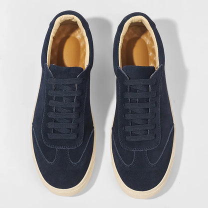 Men Leather Sneakers | Casual Shoes | Sports | Non-Slip Trainers