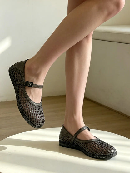 Women Mary Jane Jelly Sandals | Hollow | Breathable Jelly Shoes | Summer | Beach Shoes