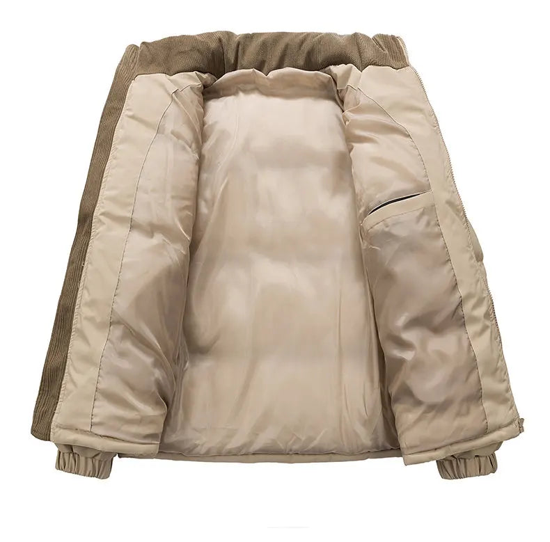 Unisex Padded Puffer Jacket | Cotton-Padded | Warm | Parka | Thick