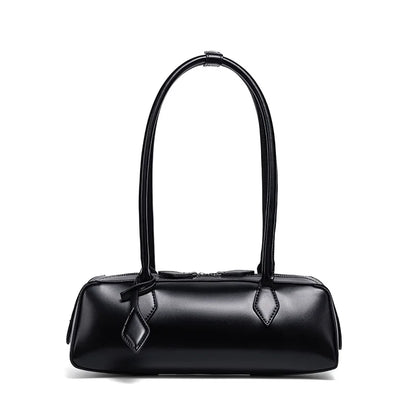 Women Leather Bag | Luxury Vintage | Long Shoulder Shopping Bag | Underarm Bag | Baguette