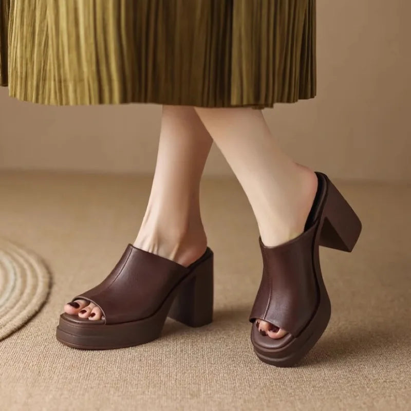 Bianca | Women's Platform Flat Sandals