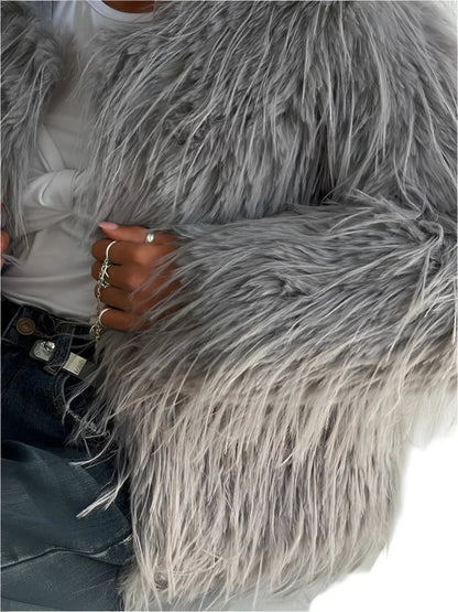 Women Short Fur Coat