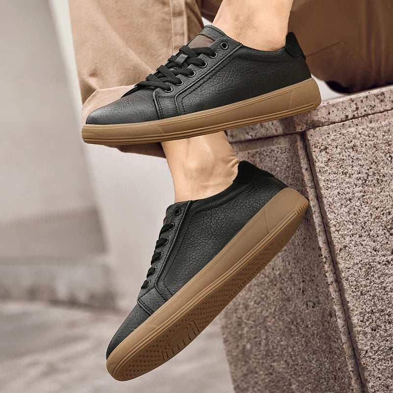 Men Genuine Leather Shoes | Casual Shoes | Sports Sneakers