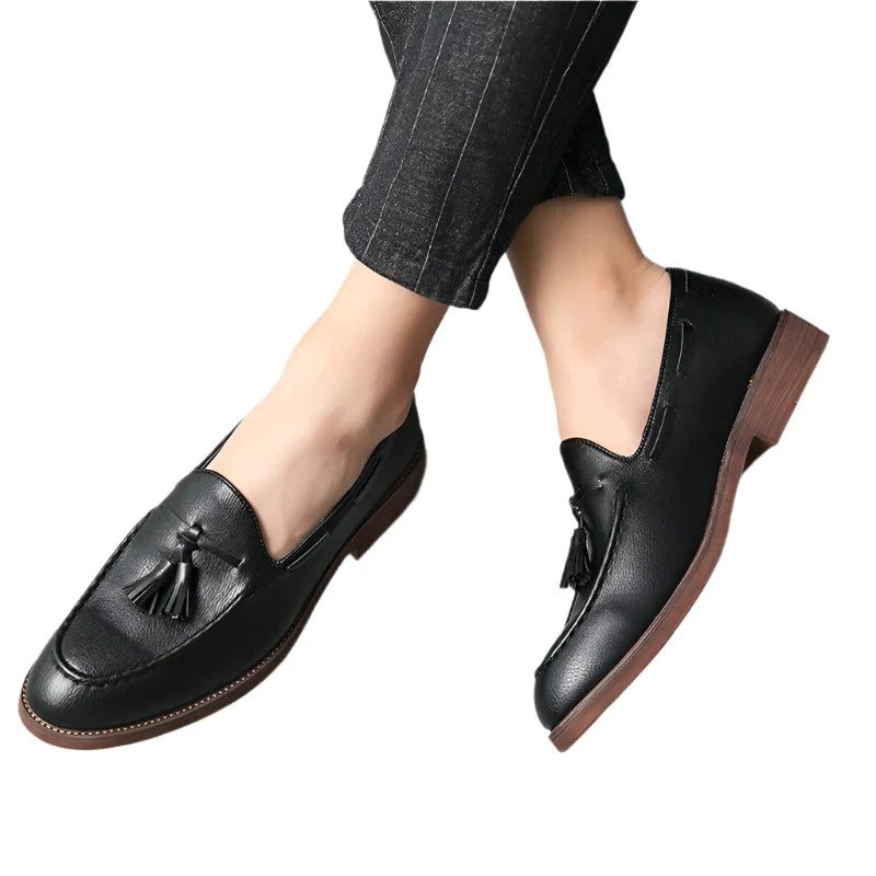 Men Leather Tassel Loafers | Moccasins