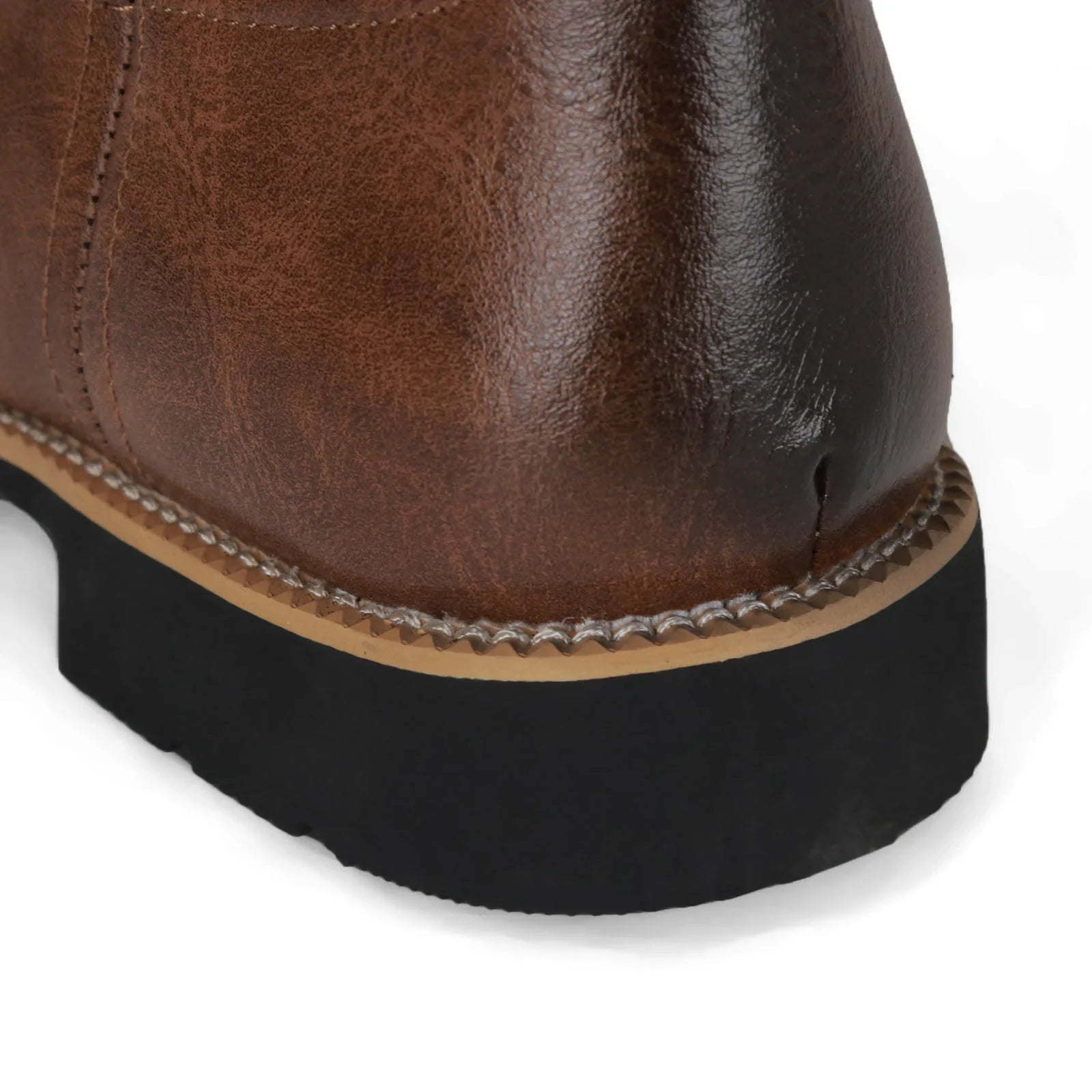 Men Embroidered Cowboy Boots | Western Riding Boots | Mid-Calf Pointed Toe Boots