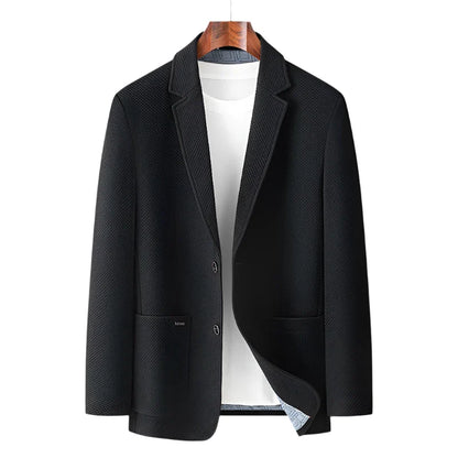 Men Formal Blazer | Formal Business Leisure Suit Jacket black