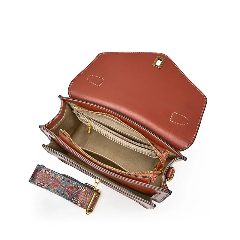Women Genuine Leather Handbag | Crossbody Bag