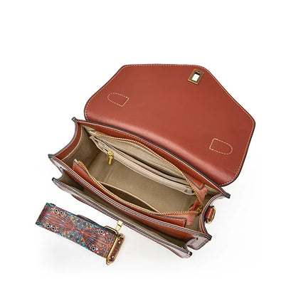 Women Genuine Leather Handbag | Crossbody Bag