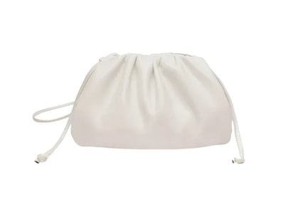 Women Leather Pouch | Shoulder Bag | Crossbody Bag medium Beige