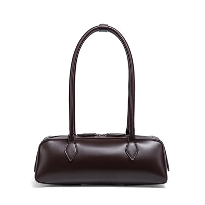 Women Leather Bag | Luxury Vintage | Long Shoulder Shopping Bag | Underarm Bag | Baguette