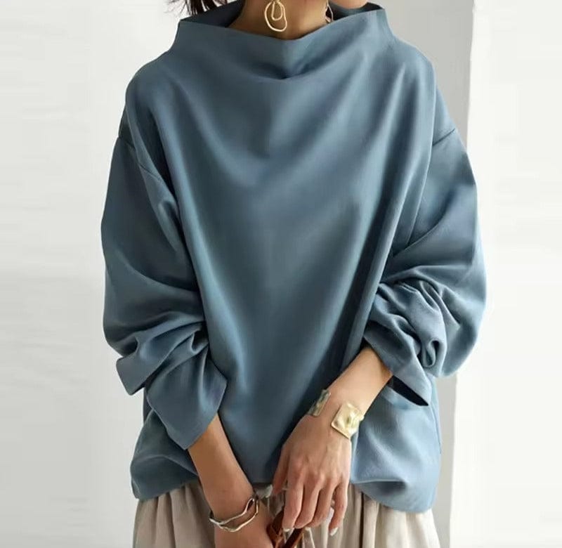 Margot™ | High-Neck Soft Knit Top