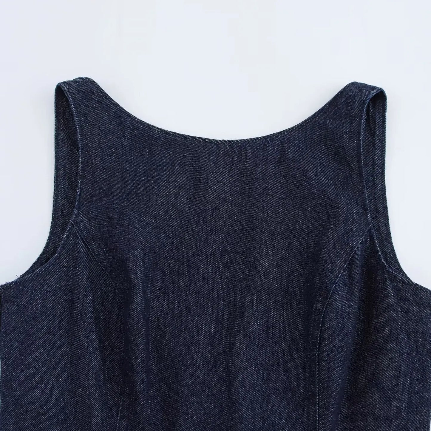 Women Denim Dress | Backless Mini Dress | Evening Dress