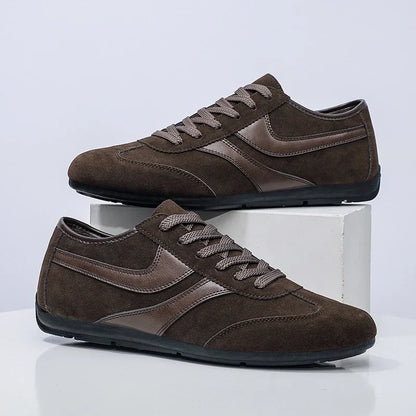 Men Casual Suede Sneakers | Comfortable | Non-Slip | Running Shoes | Breathable | Lightweight | Slip-On