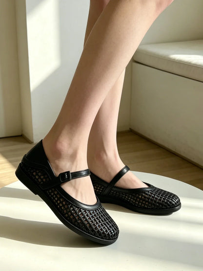 Women Mary Jane Jelly Sandals | Hollow | Breathable Jelly Shoes | Summer | Beach Shoes