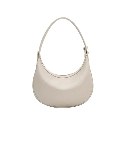 Women Shoulder Bag | Leather Crescent Underarm Bag | Minimalist Crossbody Bag