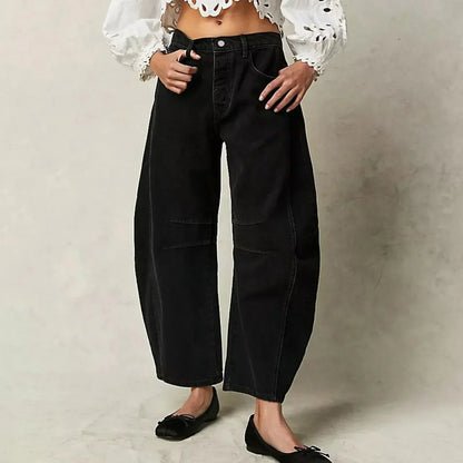 Harper | Women's Wide Leg Cropped Trousers