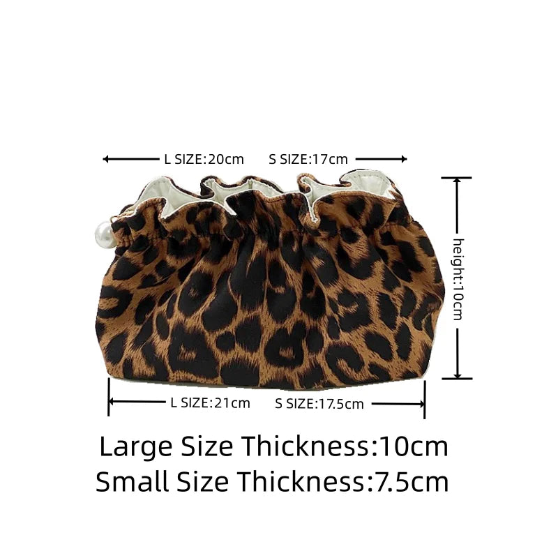 Women Leopard Make Up Pouch | Toiletry Travel Pouch