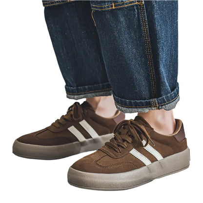 Men Suede Sneakers | Skateboard Shoes