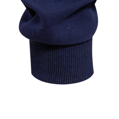 Cotton Polo Neck Sweatshirt for Men | Casual Collared Sweatshirt