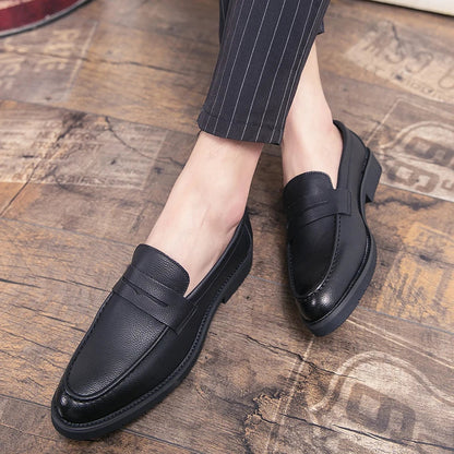 Men Business Leather Shoes | Dress Shoes | Wedding | Homecoming Shoes | Lightweight Shoes