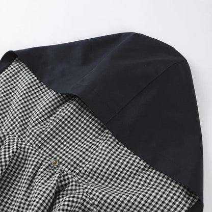 Women Removable Hooded Coat | Loose | Long Jacket | Casual Waterproof Trench Coat | Cape Jacket