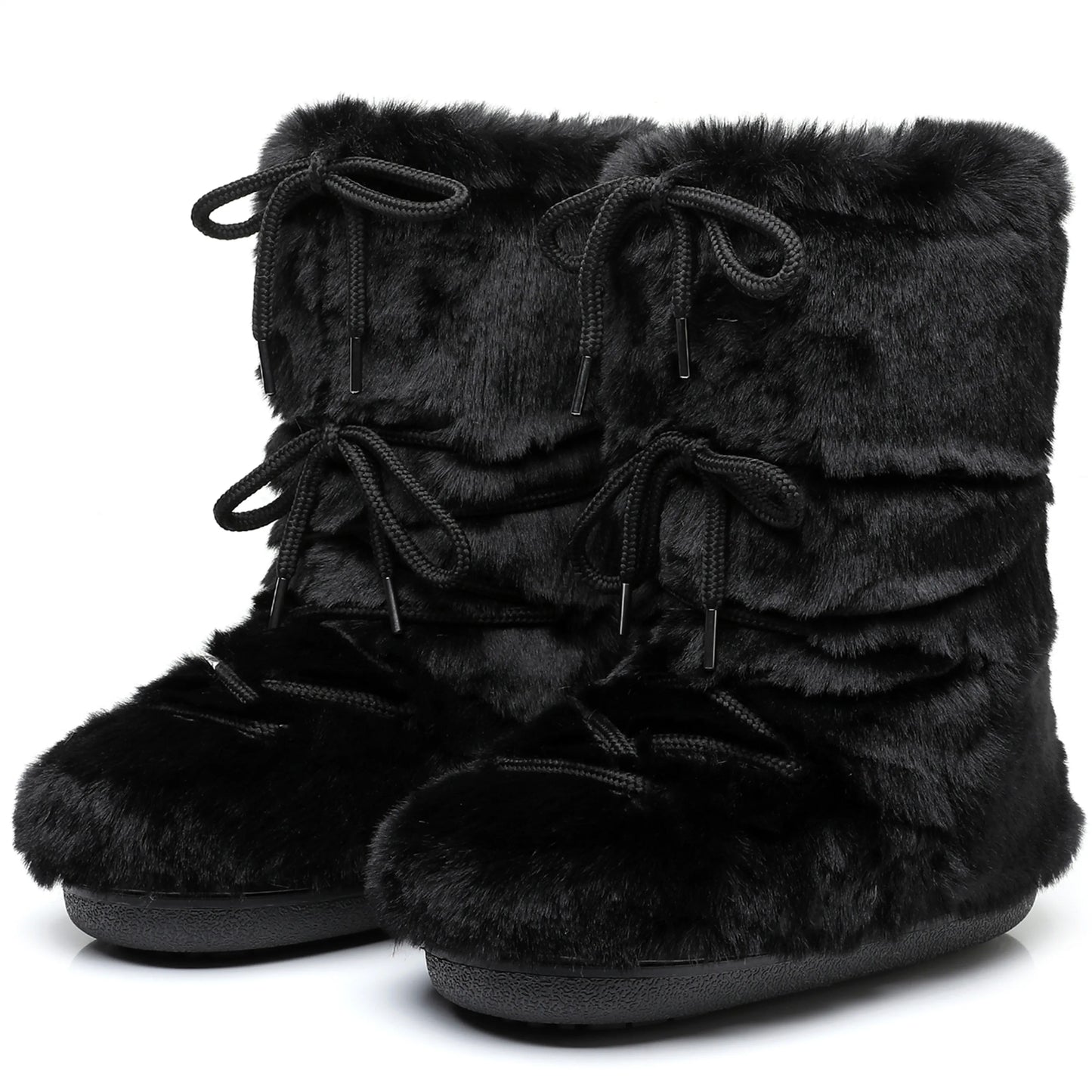 Women Winter Lace-up Ankle Boots | Snow Boots | Classic Platform Boots | Waterproof | Non-slip | Ski Boots