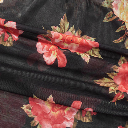 Women Floral Print V Neck Cami Top | Summer Set | Sleeveless | Mini Skirt | Two Piece