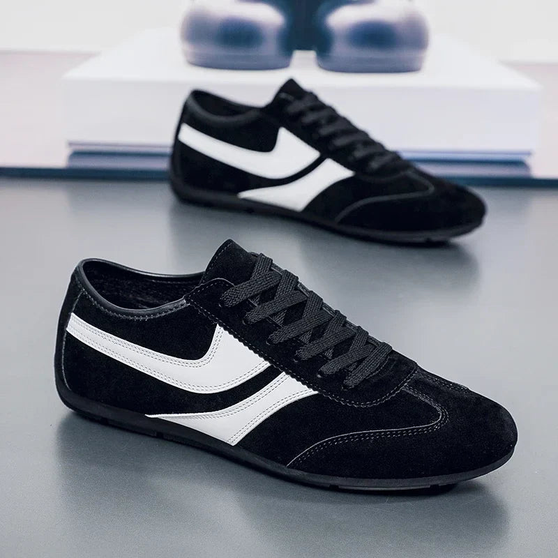 Men Casual Suede Sneakers | Comfortable | Non-Slip | Running Shoes | Breathable | Lightweight | Slip-On