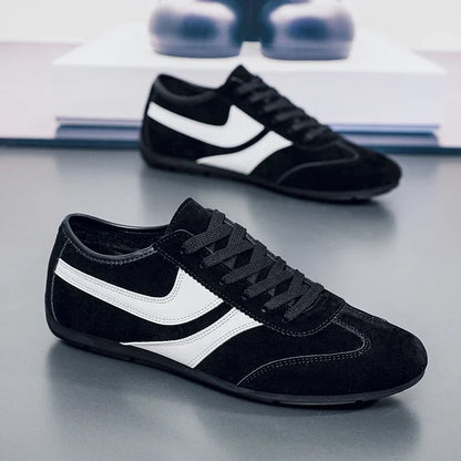 Men Casual Suede Sneakers | Comfortable | Non-Slip | Running Shoes | Breathable | Lightweight | Slip-On