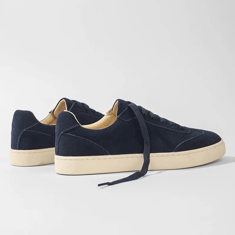 Men Leather Sneakers | Casual Shoes | Sports | Non-Slip Trainers