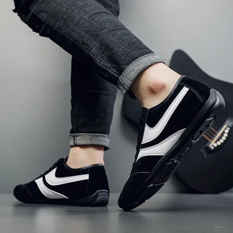 Men Casual Suede Sneakers | Comfortable | Non-Slip | Running Shoes | Breathable | Lightweight | Slip-On