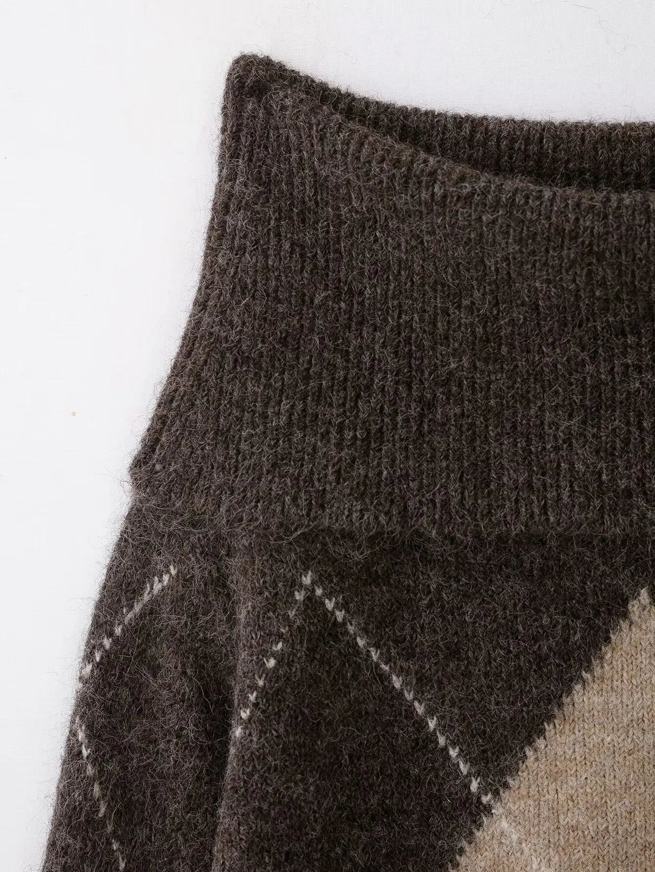 Woman Knitted Pullover | One-Shoulder | Long Sleeved | Casual Cropped Sweater | Off Shoulder Sweater Top