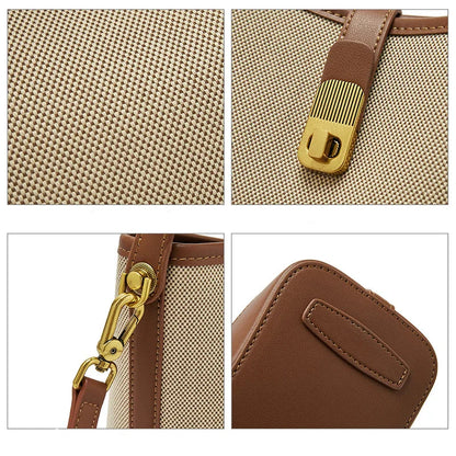 Women Small Bucket Shoulder Bag | Crossbody Handbag | Purse
