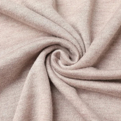 Men Pure Wool Sweater | Polo Knitted Pullover | Warm