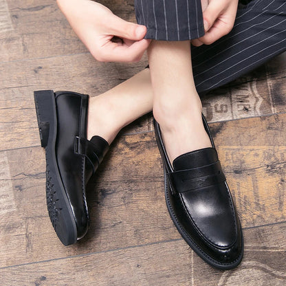Men Business Leather Shoes | Dress Shoes | Wedding | Homecoming Shoes | Lightweight Shoes