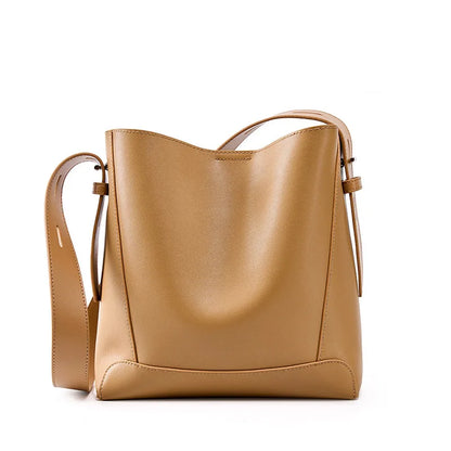 Women Leather Tote Bag | Crossbody Bag brown