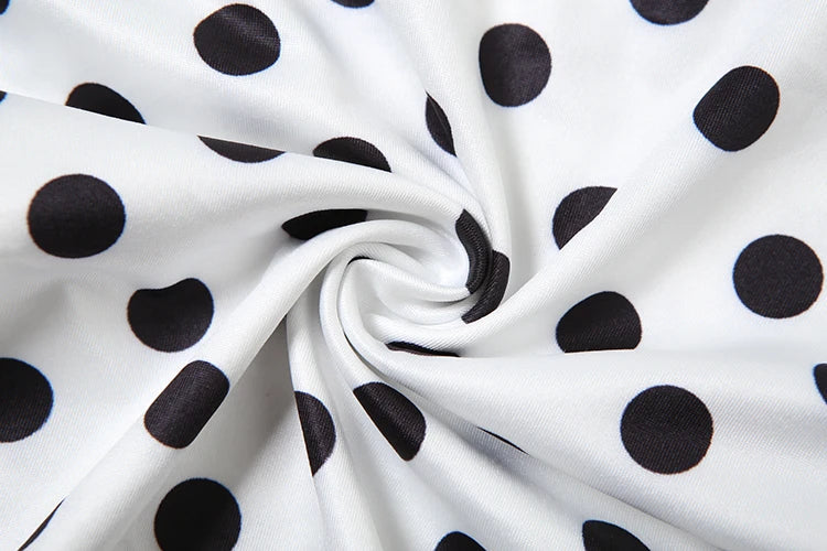 Women Polka Dot Vest | Y2K Lace-Up | Backless | Halter V-Neck | Summer Tank Top
