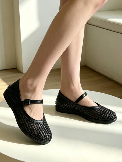 Women Mary Jane Jelly Sandals | Hollow | Breathable Jelly Shoes | Summer | Beach Shoes