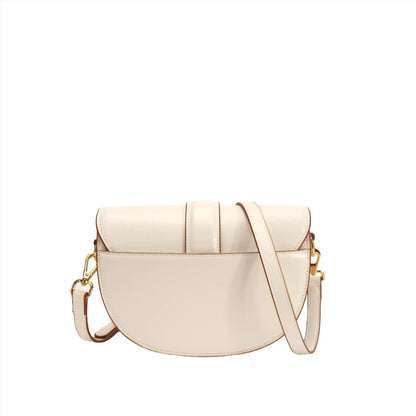 Women Small Shoulder Handbag | Leather Saddle Crossbody Bag
