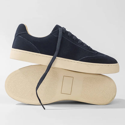 Men Leather Sneakers | Casual Shoes | Sports | Non-Slip Trainers