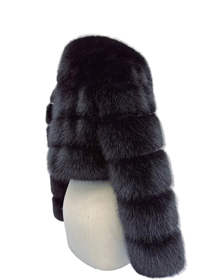 Women Fluffy Cropped Fur Coat | Winter Street Style Fur Jacket