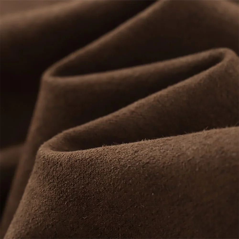 Women Short Suede Jacket | Slim Fit | Autumn Jacket