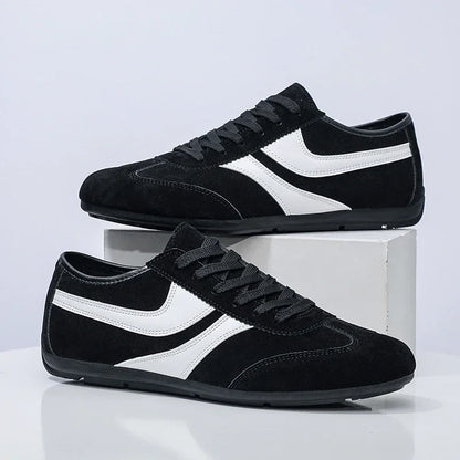 Men Casual Suede Sneakers | Comfortable | Non-Slip | Running Shoes | Breathable | Lightweight | Slip-On