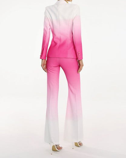 SABINE Bicolor Bodycon Suit