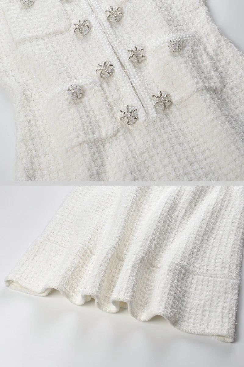 SHARIK Long Sleeve Knit Bodycon Dress