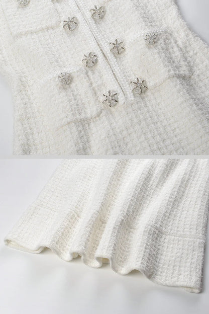 SHARIK Long Sleeve Knit Bodycon Dress