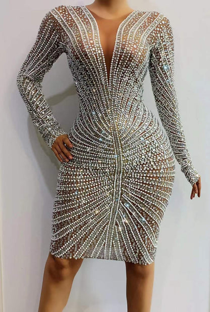 SUAR Handmade Long Sleeve Dress