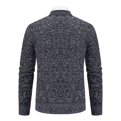 Men's Knitted V-Neck Wool Sweater | Casual Knit Cardigan | Winter Sweater